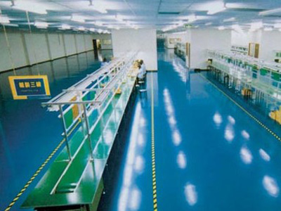 防靜電自流平地坪