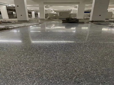 彩晶地坪搭配固化劑